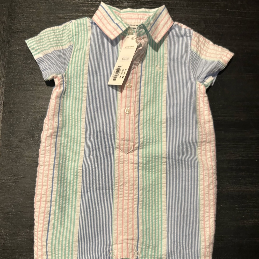 Janie and Jack - Onsie - 6-12 Months - Shorts
